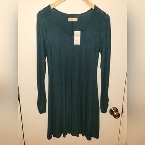 Hollister Teal Dress Size Medium